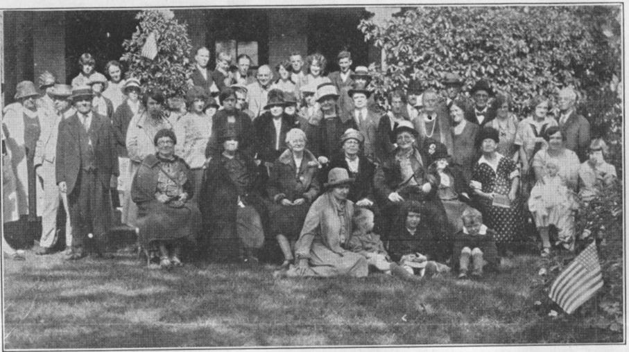 Cressy Family Reunion Aug. 1926